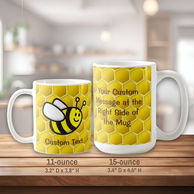 Honeybee Cartoon Coffee Mug (Creator Uploaded)