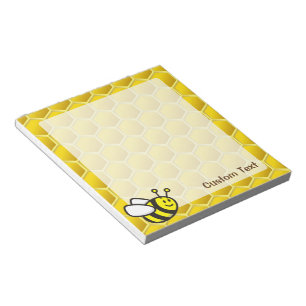 Honeybee Cartoon Notepad