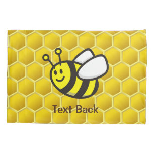 Honeybee Cartoon Pillowcase