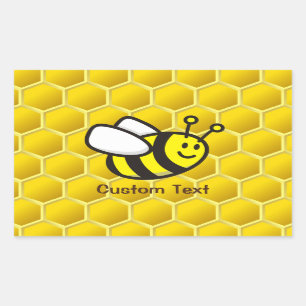 Honeybee Cartoon Sticker