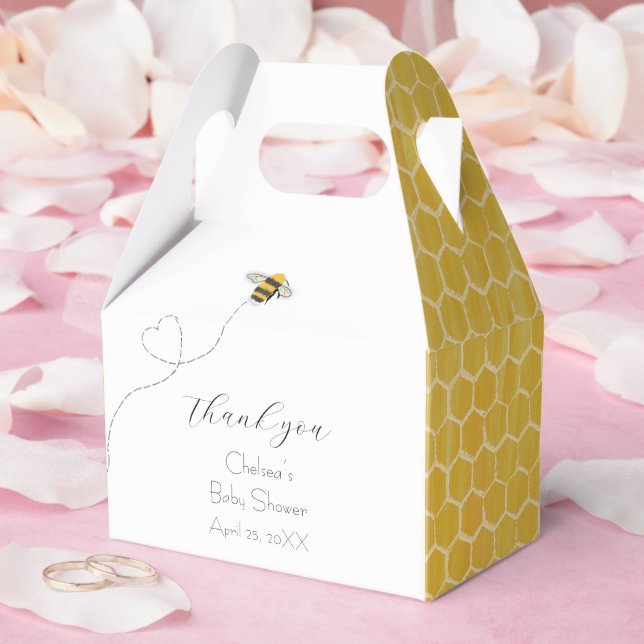 Honeybee Favour Box (Wedding)