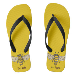 Honeybee Flip Flops