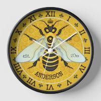 Honeybee Honeycomb French Bee Bumblebee Custom