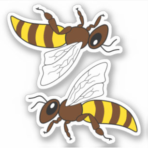 Honeybee Vinyl Stickers