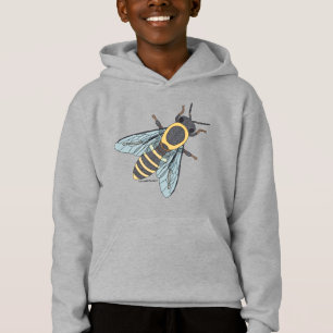 Honeybee (vivid) - Boy's Hoodie