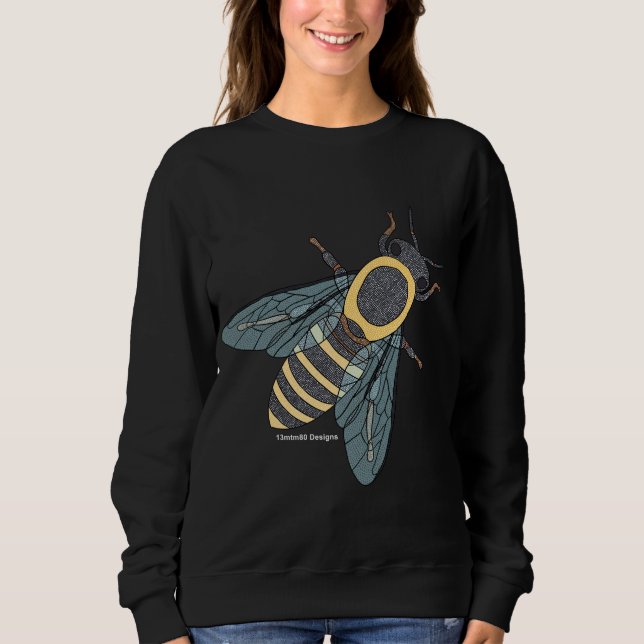 Honeybee (vivid) - Women's Basic Sweatshirt (Front)