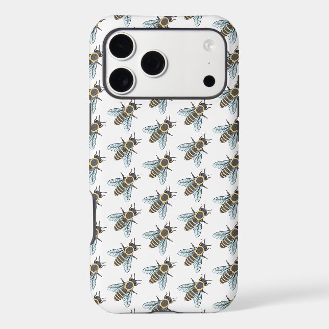 Honeybee (white) - iPhone Case (Back)