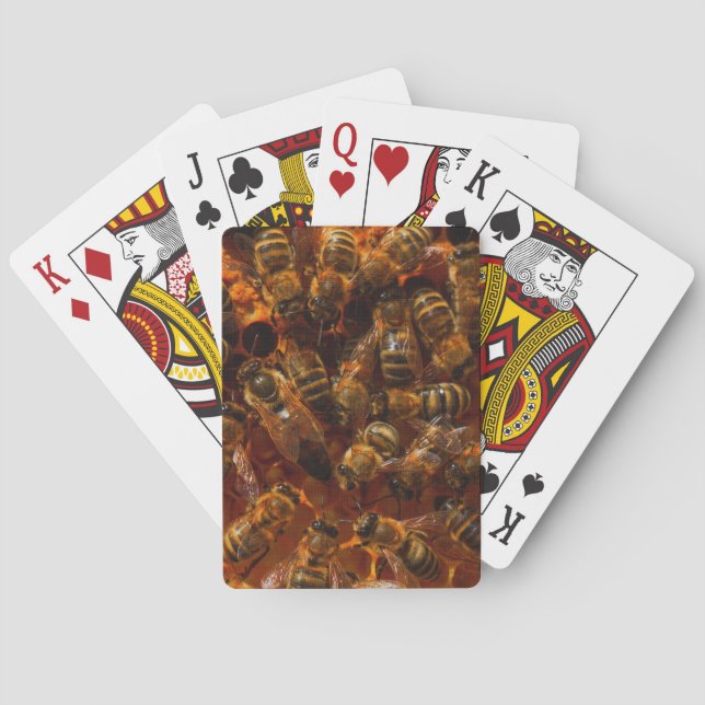 HONEYBEES 7    PLAYING CARDS (Back)