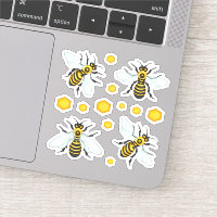 Honeybees Honeycomb Beehive Apiary Bumblebee Set
