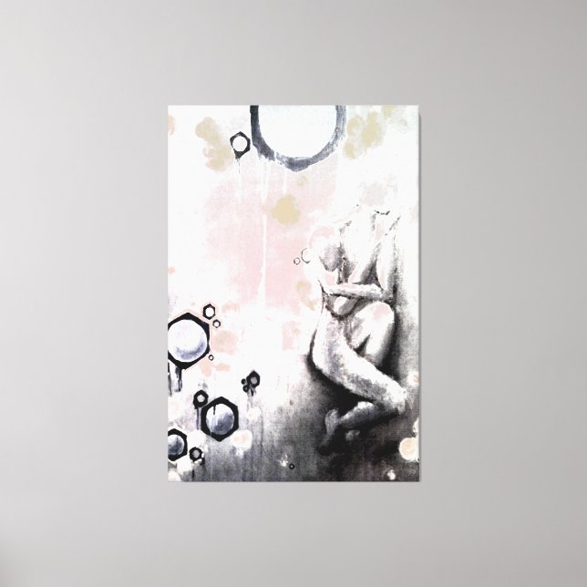 honeycoma canvas print (Front)