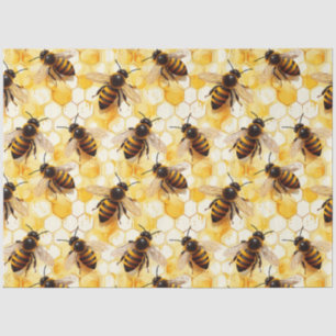 Honeycomb Bee Series Design 10 Tissue Paper