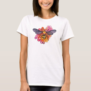 Honeycomb Bee T-Shirt