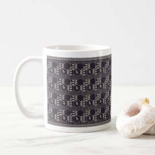 Honeycomb Bumble Bee Honeycomb Border Coffee Mug