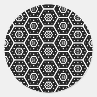 Honeycomb Classic Round Sticker