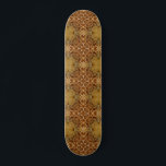 Honeycomb geometric 4 corner flower design skateboard<br><div class="desc">Honeycomb geometric 4 corner flower design</div>
