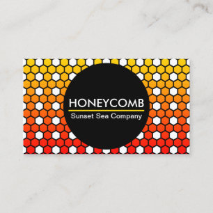 honeycomb hexa company business card
