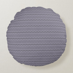 Honeycomb Honeycomb Chevron Round Pillow