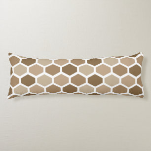 Honeycomb in Sand Body Pillow