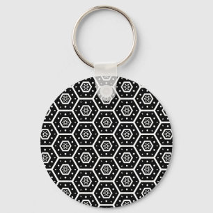 Honeycomb Keychain