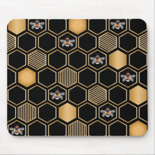 Honeycomb Pattern Mouse Pad