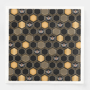 Honeycomb Pattern Napkin