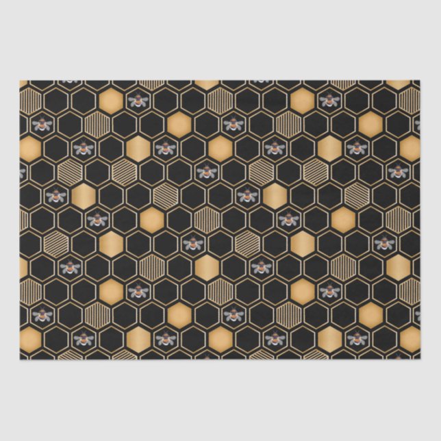 Honeycomb Pattern Tissue Paper (Front)