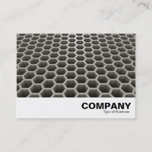 Honeycomb Perspective Warm Business Card