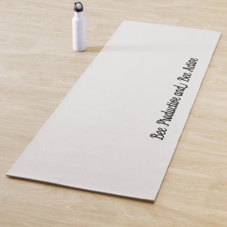 Honeycomb | Solid Colour Cream 2 Personal Yoga Mat