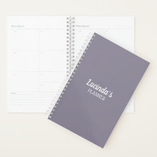 Honeycomb Solid Colour Lavender 6 Personal Planner