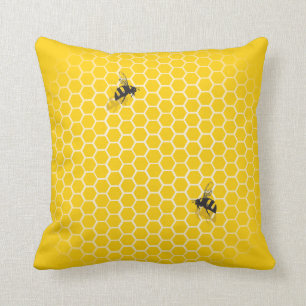 Honeycomb Throw Pillow