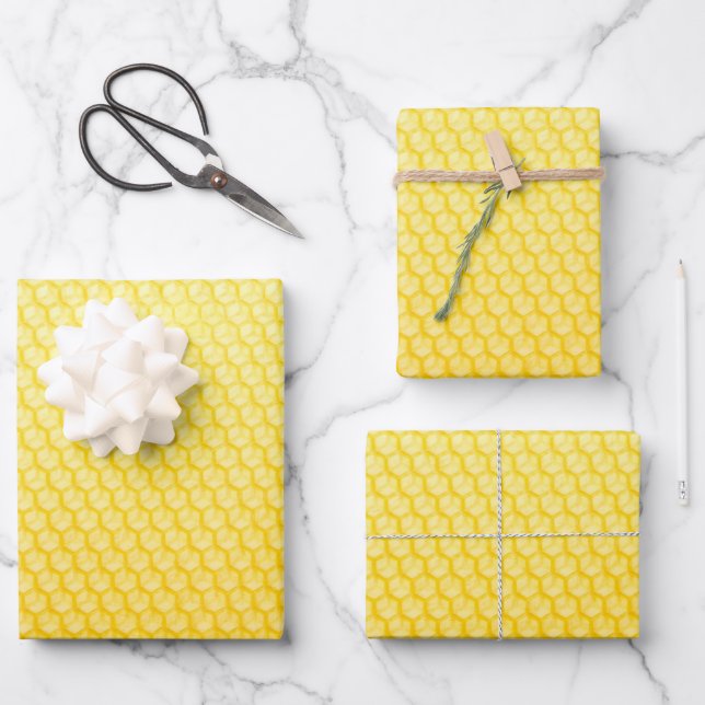 honeycomb wrapping paper (Front)