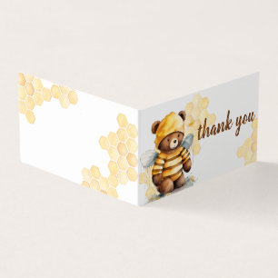 Honeycombs et l'ours en peluche au miel brun merci
