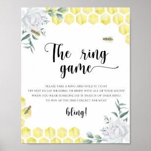 Honeycombs theme - The ring game Poster