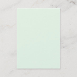 Honeydew Light Green Solid Trend Colour Background Business Card