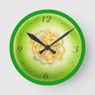 Honeydew Melon Clock
