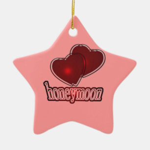 Honeymoon Ceramic Ornament