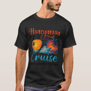 Honeymoon Cruise 2026 Just Married Matching Couple T-Shirt