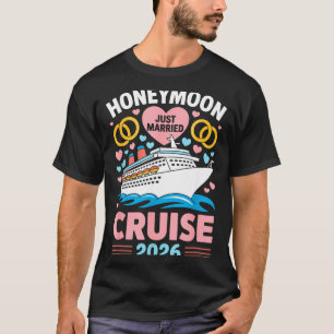 Honeymoon Cruise 2026 Married Couples Keepsake T-Shirt