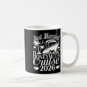 Honeymoon Cruise for Matching Couples 2026 Married Coffee Mug