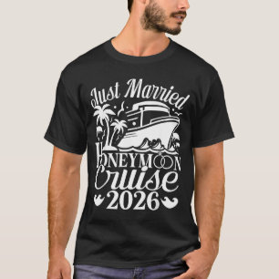 Honeymoon Cruise for Matching Couples 2026 Married T-Shirt
