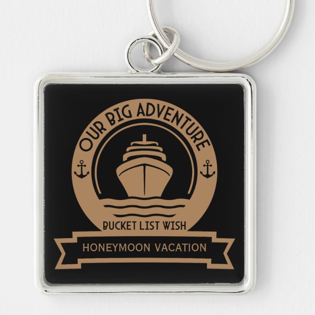 Honeymoon Cruise Keychain (Front)