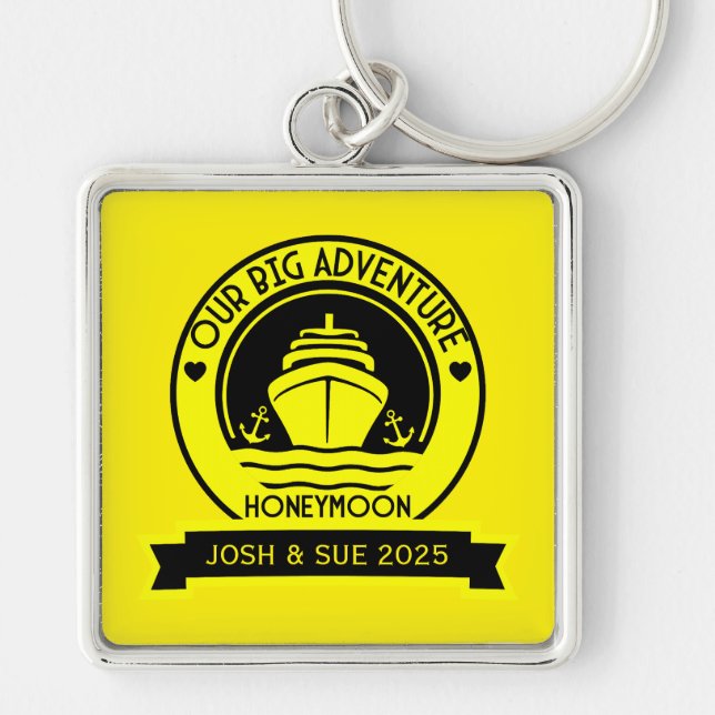 Honeymoon Cruise Keychain (Front)