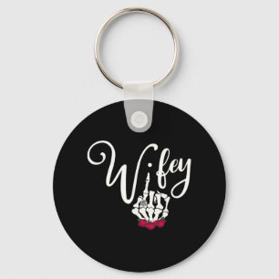 Honeymoon Gothic Bride Goth Wedding Goth Wife Husb Keychain