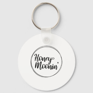 Honeymoon Honeymoonin Bride Groom Vacation Premium Keychain