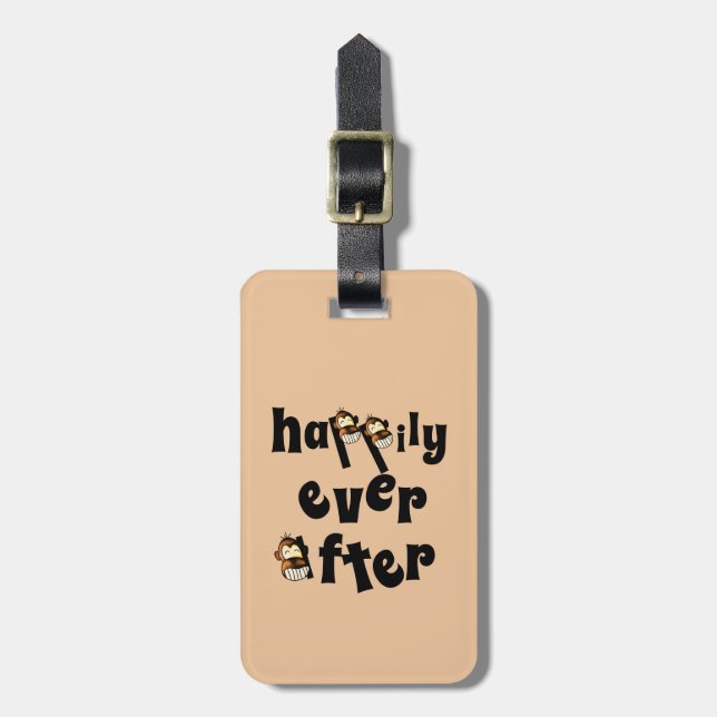 Honeymoon  Luggage Tag (Front Vertical)