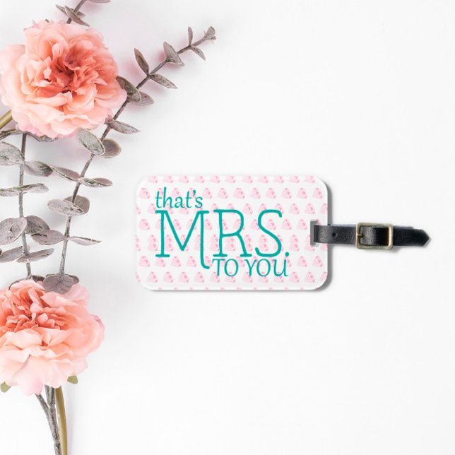 Honeymoon MRS.  Luggage Tag (Creator Uploaded)