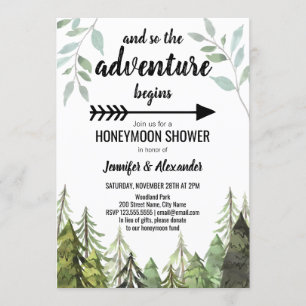 Honeymoon Shower Invitation