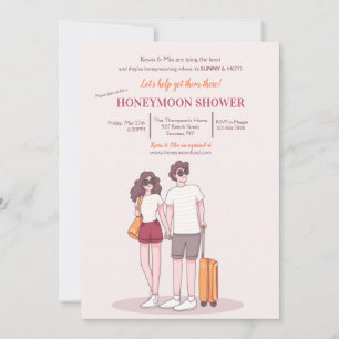 Honeymoon Shower Invitation