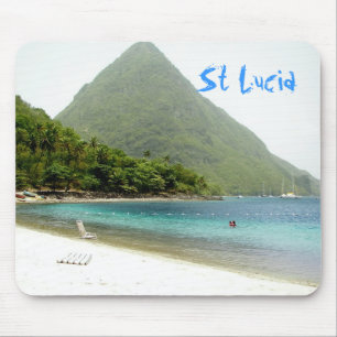 honeymoon, St Lucia Mouse Pad