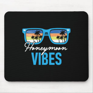 Honeymoon Vibes - Honeymooning Vacation Wedding Br Mouse Pad
